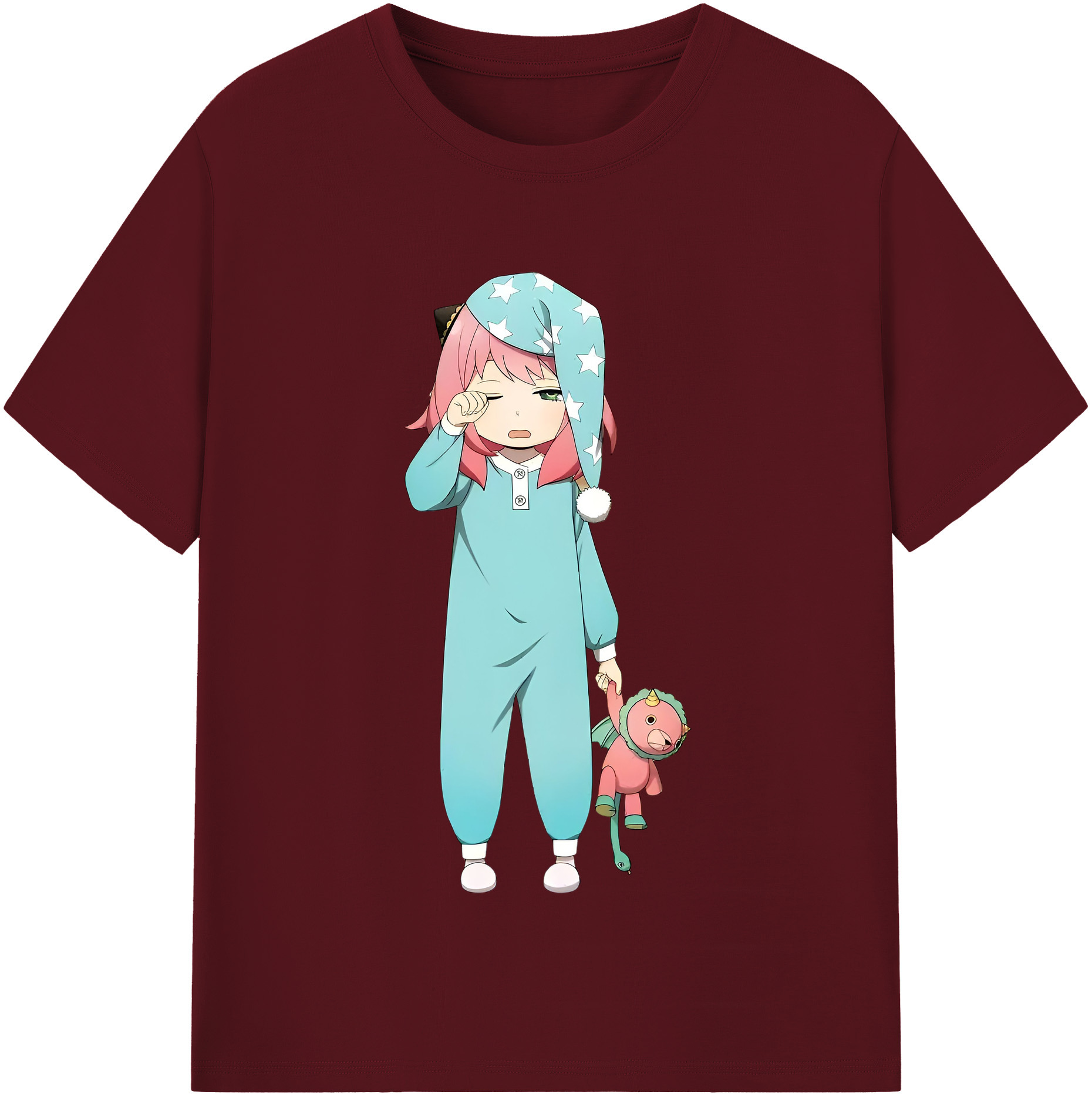 （画像用） SPY×FAMILY间谍家家酒 綿100％半袖Tシャツ（フロントプリント）